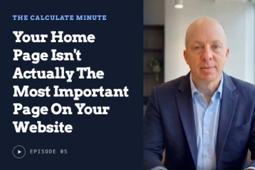 Your Home Page Isn't Actually The Most Important Page On Your Website